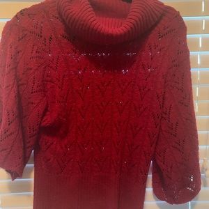 Red Knit sweater